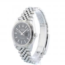 Gents Rolex Datejust 41 126334 Stainless Steel case with Black dial