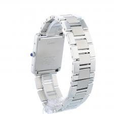 Gents Cartier Tank Solo 3169 Steel case with Silver dial