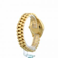 Ladies Rolex DateJust 279178 18 CT case with Gilt   Diamond dial