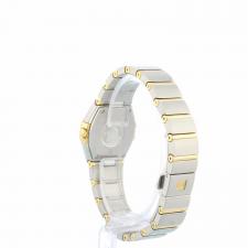 Ladies Omega Constellation 12320246055002 18ct Yellow Gold   Stainless Steel case with MOP Diamond dial
