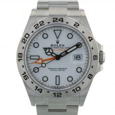 Gents Rolex Explorer II 226570 Steel case with White dial