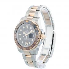 Gents Rolex GMT Master II 126711CHNR 18ct Rose Gold   Stainless Steel case with Black dial