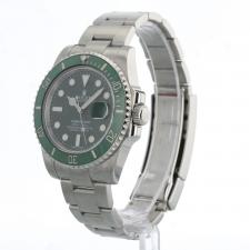 Gents Rolex Submariner Date 116610LV Steel case with Green dial
