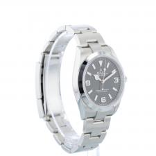 Gents Rolex  124270 Stainless Steel case with Black dial