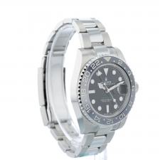 Gents Rolex GMT II 126710GRNR Steel case with Black dial