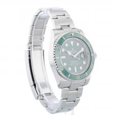 Gents Rolex Submariner Date 116610LV Steel case with Green dial