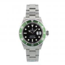 Gents Rolex Submariner Date 16610LV Steel case with Black dial