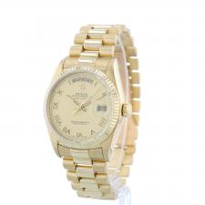 Gents Rolex Day Date 18038 18 CT case with Gilt dial