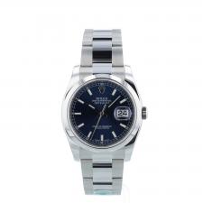 Gents Rolex DateJust 36 116200 Stainless Steel case with Blue dial