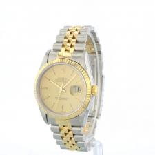 Gents Rolex DateJust 16233 18ct Yellow Gold   Stainless Steel case with Grey dial