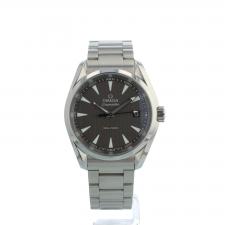 Gents Omega Aqua Terra 23110396006001 Steel case with Dark Grey dial