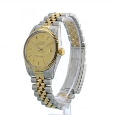 Gents Rolex Datejust 36 16013 18ct Yellow Gold   Stainless Steel case with Gilt dial