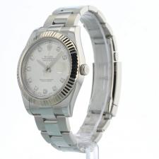 Gents Rolex Datejust II 116334 Steel case with Silver Diamond Dot dial
