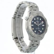 Gents Omega Seamaster Beijing 2022 52230422003001 Steel case with Blue Wave dial