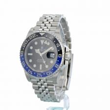 Gents Rolex GMT Master II 126710BLNR Steel case with Black dial