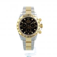 Gents Rolex Daytona 116503 18ct Yellow Gold   Stainless Steel case with Black dial