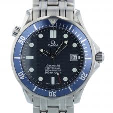 Gents Omega Seamaster 25318000 Steel case with Blue Wave dial