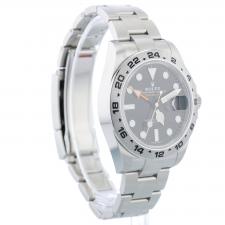 Gents Rolex Explorer II 216570 Stainless Steel case with Black dial