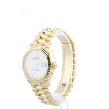 Ladies Rolex DateJust 31 278278 18ct Yellow Gold case with White dial