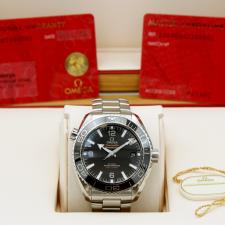 Gents Omega Seamaster Planet Ocean 21530442101001 Steel case with Black dial