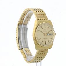 Gents Omega Seamaster 166.0210 G/P case with Gilt dial