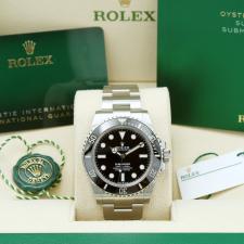 Gents Rolex Submariner Non Date 124060 Stainless Steel case with Black dial