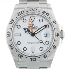 Gents Rolex Explorer II 226570 Steel case with Polar White dial