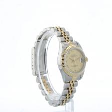 Ladies Rolex DateJust 69173 18ct Yellow Gold   Stainless Steel case with Gilt dial