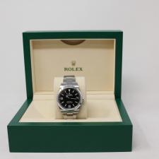 Gents Rolex Explorer 214270 Steel case with Black dial