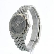Gents Rolex Datejust 41 126334 Steel case with Wimbledon dial