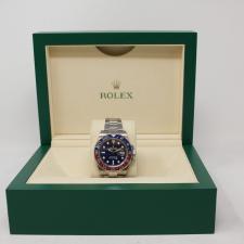 Gents Rolex GMT Master II 116719BLRO 18ct White Gold case with Blue dial
