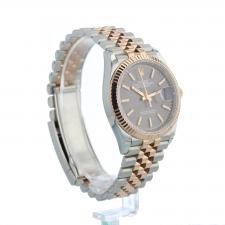 Gents Rolex Datejust 36 126231 18ct Rose Gold   Stainless Steel case with Grey dial