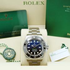 Gents Rolex Deep Sea 126660 Stainless Steel case with James Cameron dial