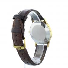 Gents Omega Geneve Gold Plated Stainless Steel case with Silver dial