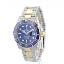Gents Rolex Submariner Date 126613LB 18ct Yellow Gold   Stainless Steel case with Blue dial