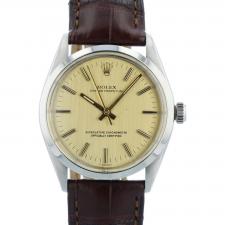 Gents Rolex Oyster Perpetual 1002 Steel case with Champagne dial