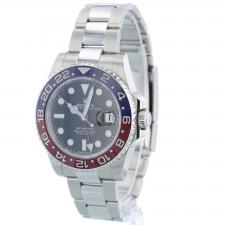 Gents Rolex GMT Master II 126710BLRO Stainless Steel case with Black dial