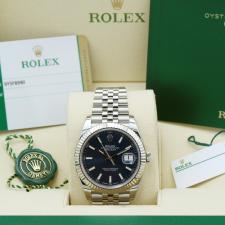 Gents Rolex Datejust 41 126334 Steel case with Blue dial