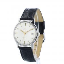 Gents Omega Geneve  Steel case with Silver dial