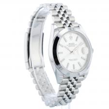 Gents Rolex Datejust 41 126300 Steel case with Silver dial