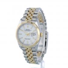 Gents Rolex DateJust 36 126233 18ct Yellow Gold   Stainless Steel case with White dial