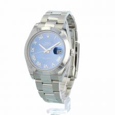 Gents Rolex Datejust 41 126300 Steel case with Azzuro Blue dial