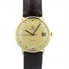 Gents Omega Geneve 132.019SP G/P case with Gilt dial