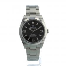 Gents Rolex Explorer 214270 Steel case with Black dial