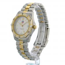 Gents Tag Heuer Professional WK1120-0 Gold Plated   Stainless Steel case with Silver dial