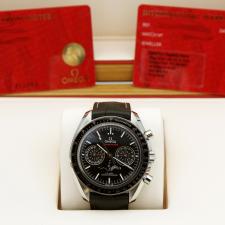 Gents Omega Speedmaster 30433445201001 Stainless Steel case with Black dial