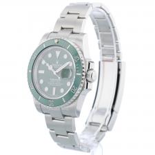 Gents Rolex Submariner Date Steel case with Green dial