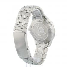 Gents Omega Seamaster 21230416101001 Steel case with Black Wave dial