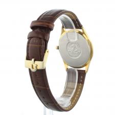 Gents Omega Seamaster Gold Plated Stainless Steel case with Gilt dial