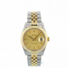 Gents Rolex DateJust 16233 18ct Yellow Gold   Stainless Steel case with Grey dial